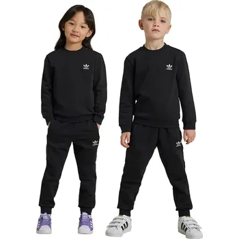 Dětská tepláková souprava adidas Originals CREW SET černá barva, IW1021 99X, vel. 104