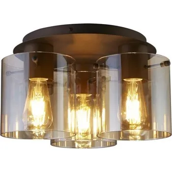 Searchlight 88911-3MO Stropní lustr SWEDEN jantarové sklo