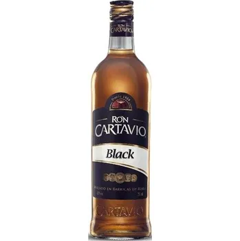 Rum Cartavio Gran Black 40% 0.05 l (holá láhev)