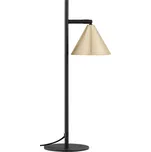 Nova Luce Zlatá kovová stolní lampa Conico