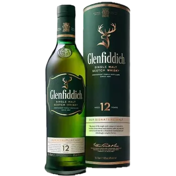 Whisky Glenfiddich 12 let 0,7l 40% + Dárkové balení