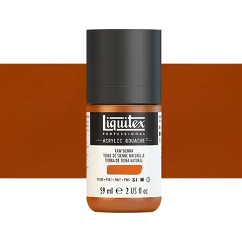 Vodová barva Akryl kvašová barva Liquitex - Raw Sienna