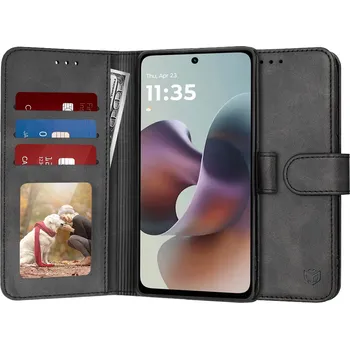 Pouzdro na mobilní telefon Pouzdro na deník Motorola Moto G56 černé