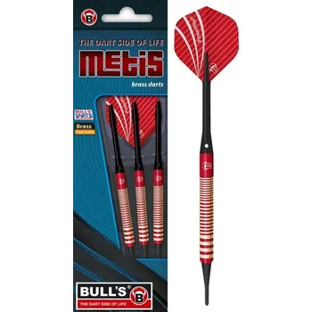 Šipky soft Bulls Metis II 18g red