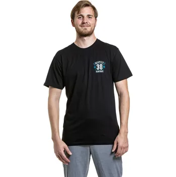 Pánské tričko Meatfly pánské tričko Blackheart Skull Black | Černá | Velikost L | 100% bavlna