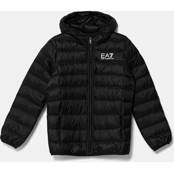 Dívčí bunda Dětská péřová bunda EA7 Emporio Armani 7B000035.AF12477 černá 99X, vel. 110