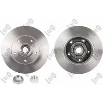 Brzdový kotouč LORO Brzdový kotouč s ložiskem - 260 mm LOR 231-04-024