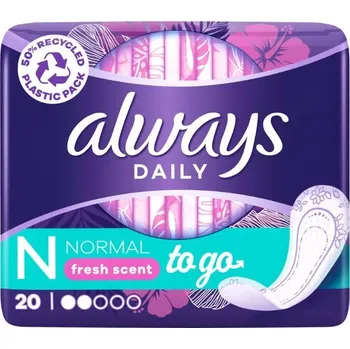 Menstruační vložka Always intimní slipové vložky Normal 20 ks
