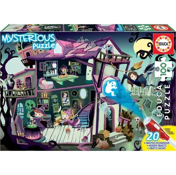 Puzzle Educa Mysterious Puzzle dům duchů 100 dílků