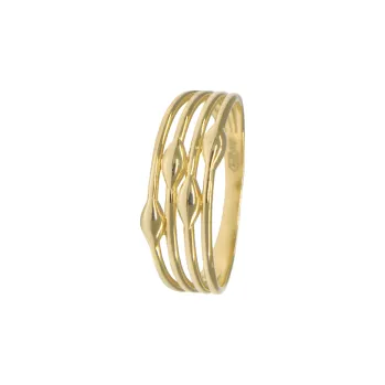 Prsten Zlatý prsten PATTIC AU 585/1000 2,05 gr GA1416001Y-54