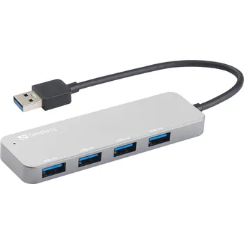 USB hub Sandberg USB 3.0 Hub 4 ports Saver