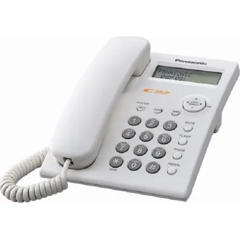 Stolní telefon Panasonic KX-TSC11FXW - jednolinkový telefon, bílý