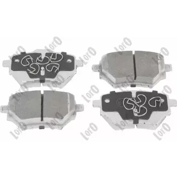 Brzdová destička LORO Sada brzdových destiček LOR 231-02-123