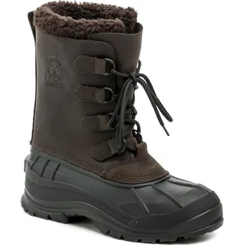 Pánská zimní obuv Kamik Alborg GAU hnědé pánské zimní boty EUR 40