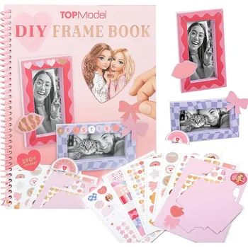 omalovánky Kreativní sešit na výrobu fotorámečku Top Model