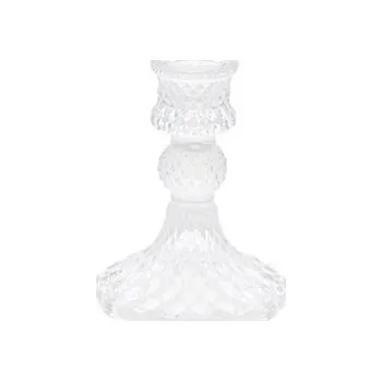 Svícen Chaks Svícen na kónickou svíčku - Průhledný