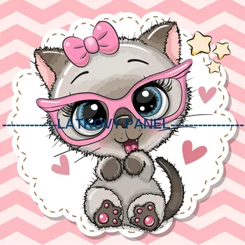 Látkový panel - Dětský - DE-152 Velikost: 30x30cm, Materiál: Teplákovina nepočesaná