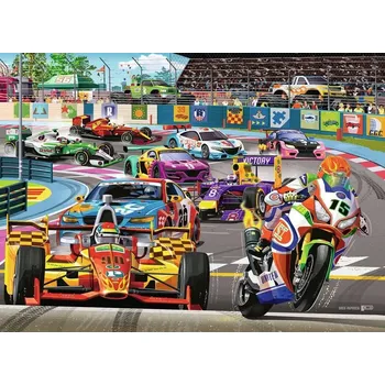 Puzzle RAVENSBURGER Závodní rally 60 dílků