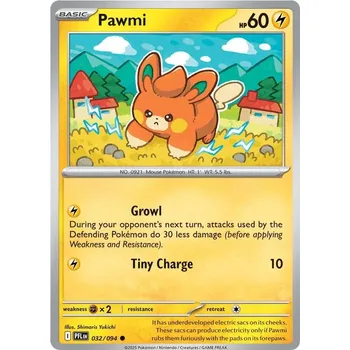 Karetní hra Pawmi 032/094 - Phantasmal Flames Typ karty: Non-Holo