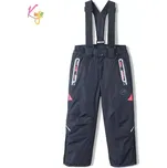 Dívčí lyžařské kalhoty Kugo DK5235 černé