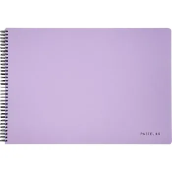 Skicák A4, 40 listů 190g Pastelini fialová