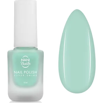 Přípravek na nehty NANI lak na nehty Super Shine 10 ml - Mint Fantasy