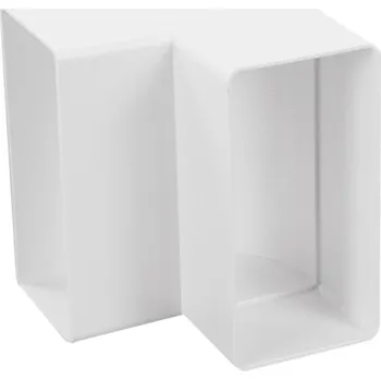 Ventilace Haco Koleno svislé ventilační CKP 2×110×55 mm plastové