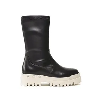 Dámské kozačky Polokozačky Badura 3040 Černá 41