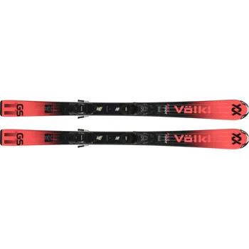 Sjezdové lyže Völkl Racetiger Jr Red + 4.5 vMotion Jr Velikost: 110 L red+V black/anthracite 25/26