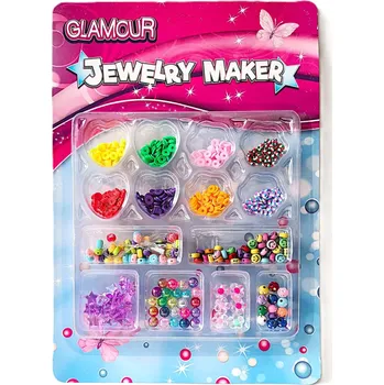 Dětské navlékací korálky Navlékací korálky v krabičce, dva druhy Tvary: silikonové