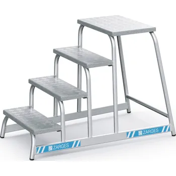 Žebřík AFA P pevná hliníková pracovní podesta 40033