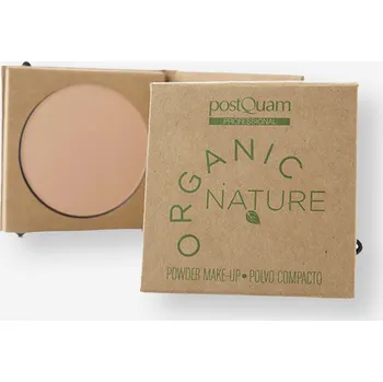 Pudr PostQuam přírodní lehký kompaktní pudr na obličej odstín LIGHT