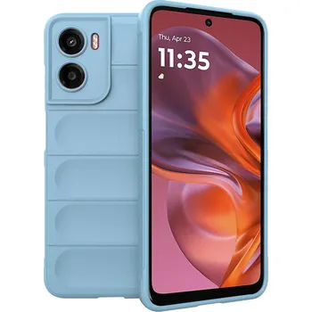 Pouzdro na mobilní telefon Ochranný kryt Techsuit Magic Shield pro Motorola Moto G05 E15 modrý