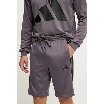 Kraťasy adidas pánské, šedá barva, JI8801 04A, vel. S