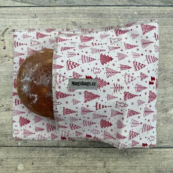 chlebník Chlebapsa - kapsa na chléb, sváteční stromečky MagsBags.cz
