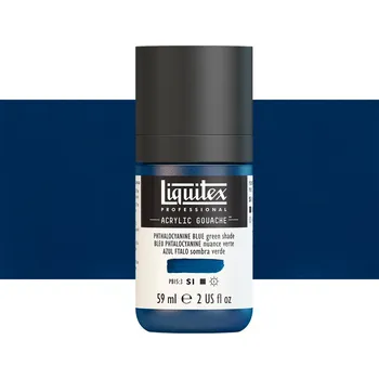 Vodová barva Akryl kvašová barva Liquitex - Phthalocyanite Blue