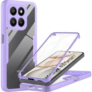 Pouzdro na mobilní telefon Techsuit ColorVerse 360 + ochrana displeje pro Honor 400 Smart 5G fialový