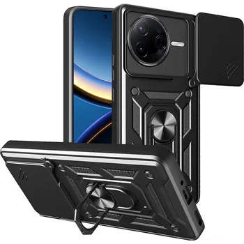 Pouzdro na mobilní telefon Techsuit CamShield Series Xiaomi Poco F7 Pro černý