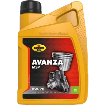 Motorový olej Kroon-Oil Avanza MSP 0W-20 1 l KRO 37349