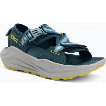 Pánské sandále Pánské sandály HOKA Infini Hike TC blue twilight/pea green