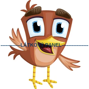 Látkový panel - Dětský - DE-144 Velikost: 20x20cm, Materiál: Teplákovina nepočesaná