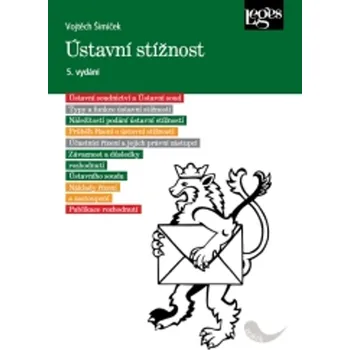 Kniha Ústavní stížnost - Vojtěch Šimíček - 978-80-7502-711-5