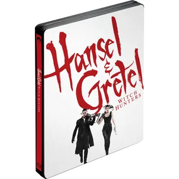 Blu-ray film Jeníček a Mařenka: Lovci čarodějnic - Blu-ray 3D + 2D Steelbook