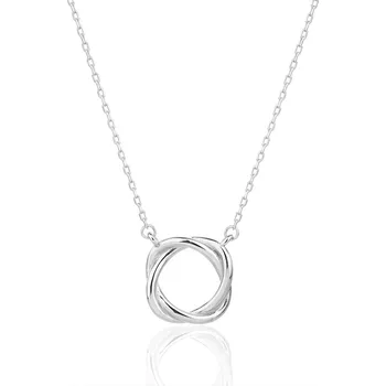 Řetízek Bealio BEALIO 13994 Stříbrný náhrdelník PROPLETENÍ Délka řetízku: 40+5 cm 03-13994-3793