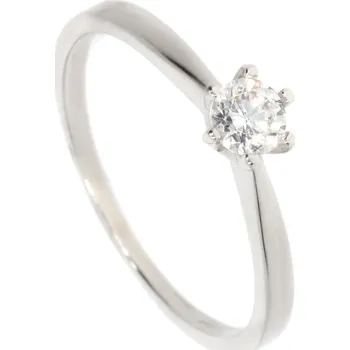 Prsten Zlatnictví Helios Zlatý zásnubní prsten Velikost: 58, Váha: 0,1g