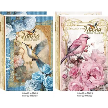 Bonboniéra Masha Dárková bonboniéra kniha Ptáčci 85g