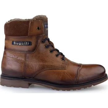 Pánská zimní obuv Bugatti, hnědé zimní kotníkové boty A0U59 Velikost 41-46: 44