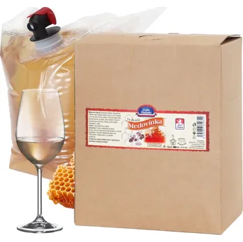 Medovina Medovinka ORIGINAL přírodní medová bag in box 3l - 5 cen z ČR