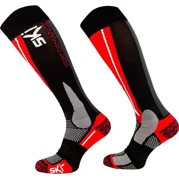 Dámské ponožky Lyžařské ponožky Anatomical ski socks light velikost 35-38 red