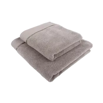 Ručník Ručník a osuška z mikrobavlny, světle šedá